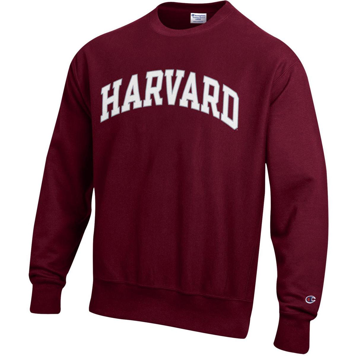 Harvard Champion Reverse Weave Heavyweight Crew Neck Sweatshirt ...