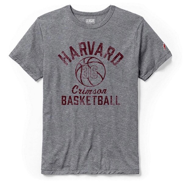 Retro Basketball Shirts
 Harvard League Vintage Basketball Tee Shirt