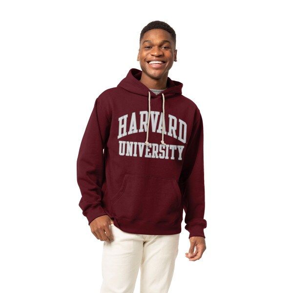 Harvard League Essential Fleece Hooded Sweatshirt | Harvard - The Coop